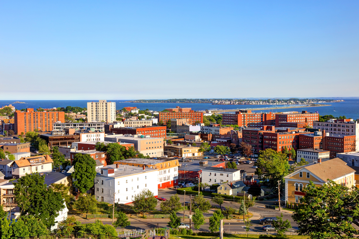 Panoramic Image of Lynn, MA